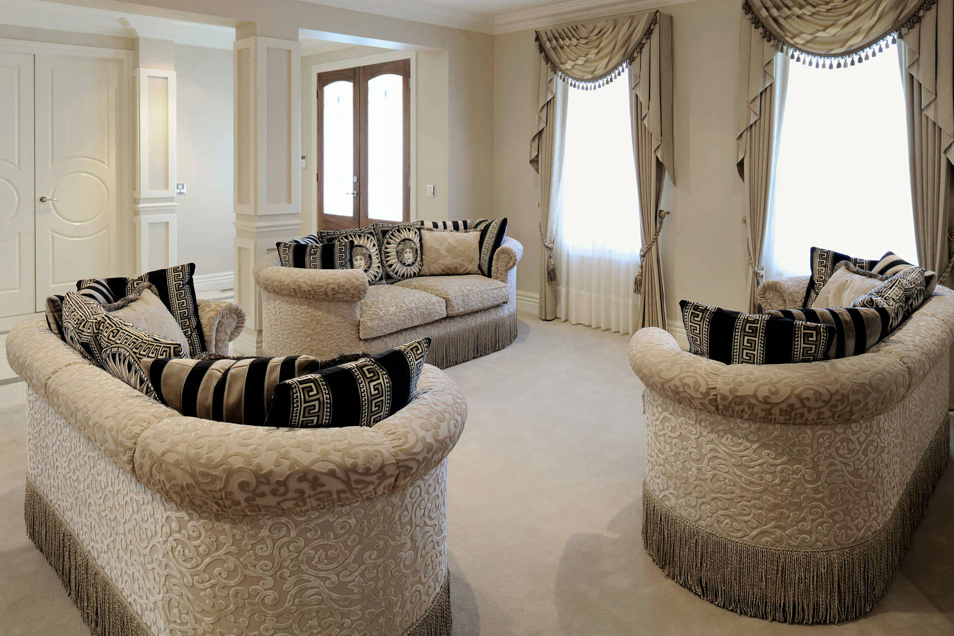 Luxury Designer Sofa By Luxury Interior designer, Mark Alexander design