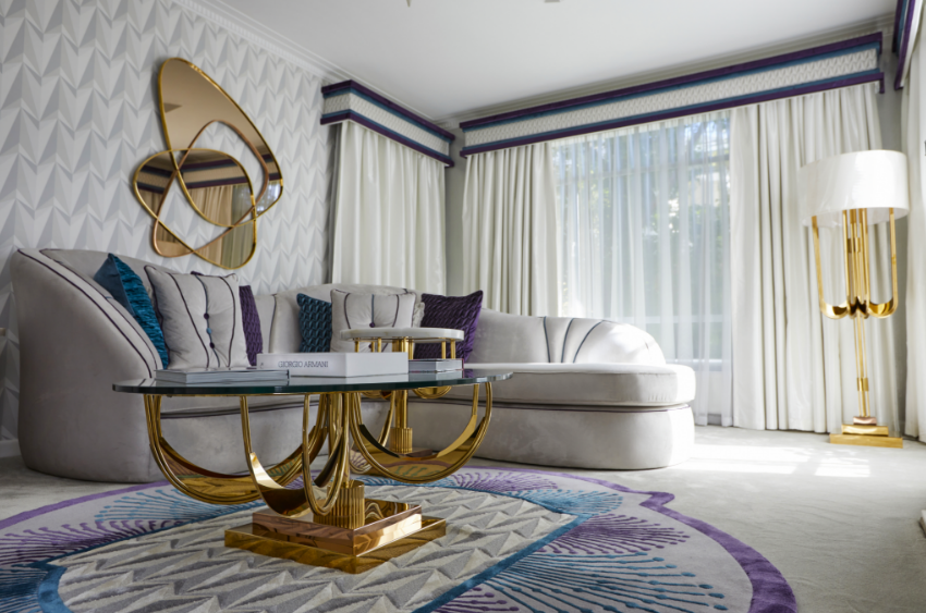 What is Hollywood Glam Interior Design?