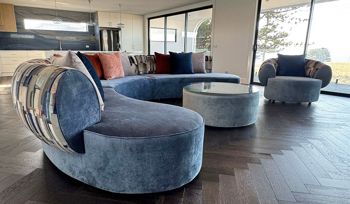 Custom Made Luxury Sofa and Furniture for a San Remo Home