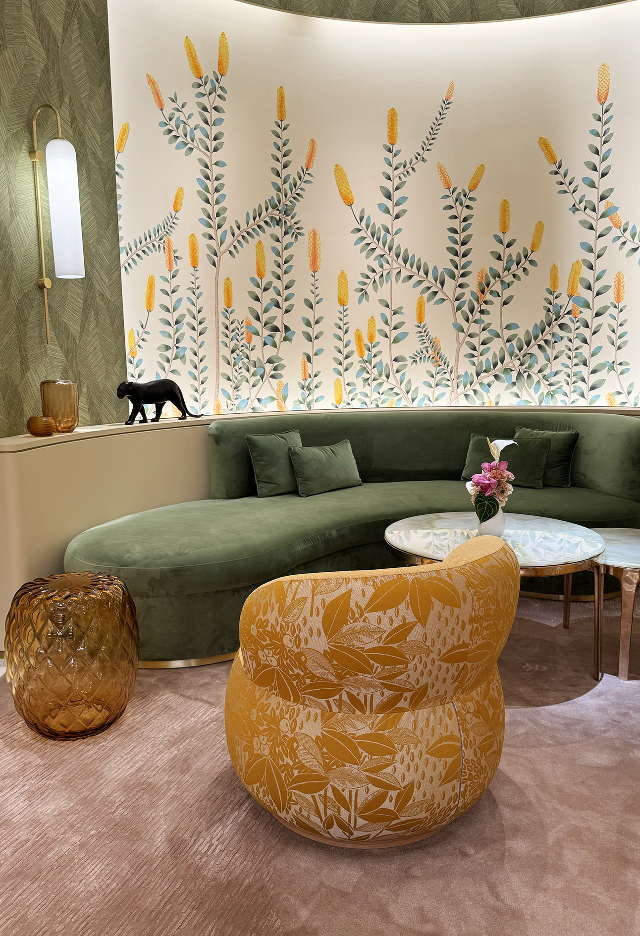 Cartier Melbourne Luxury Curved Sofa by Luxury Interior Designer and Furniture Manufacturer Mark Alexander