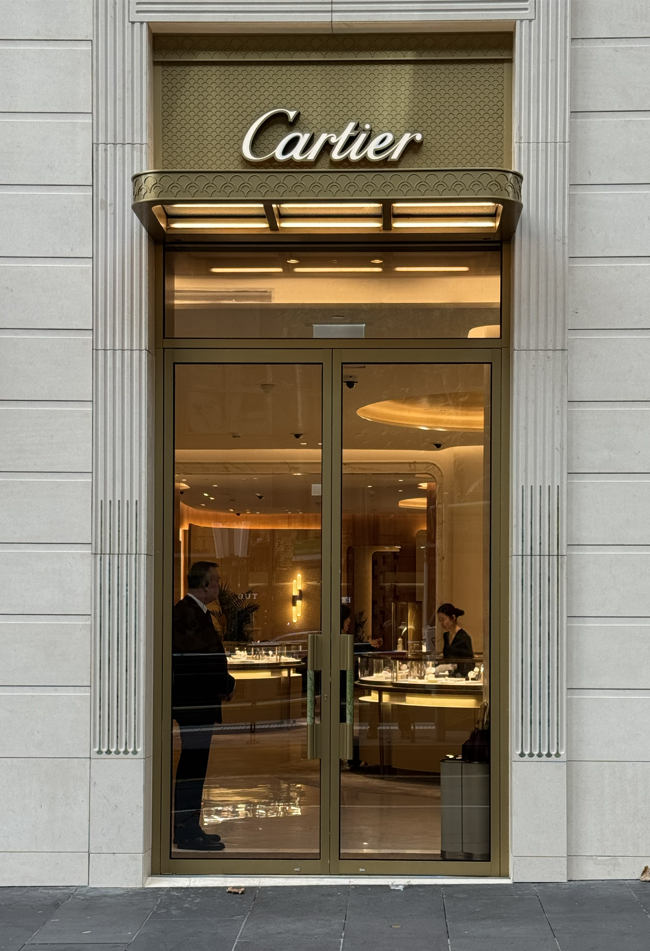 Luxury Interior Designer and Furniture Manufacturer Mark Alexander for Cartier Melbourne