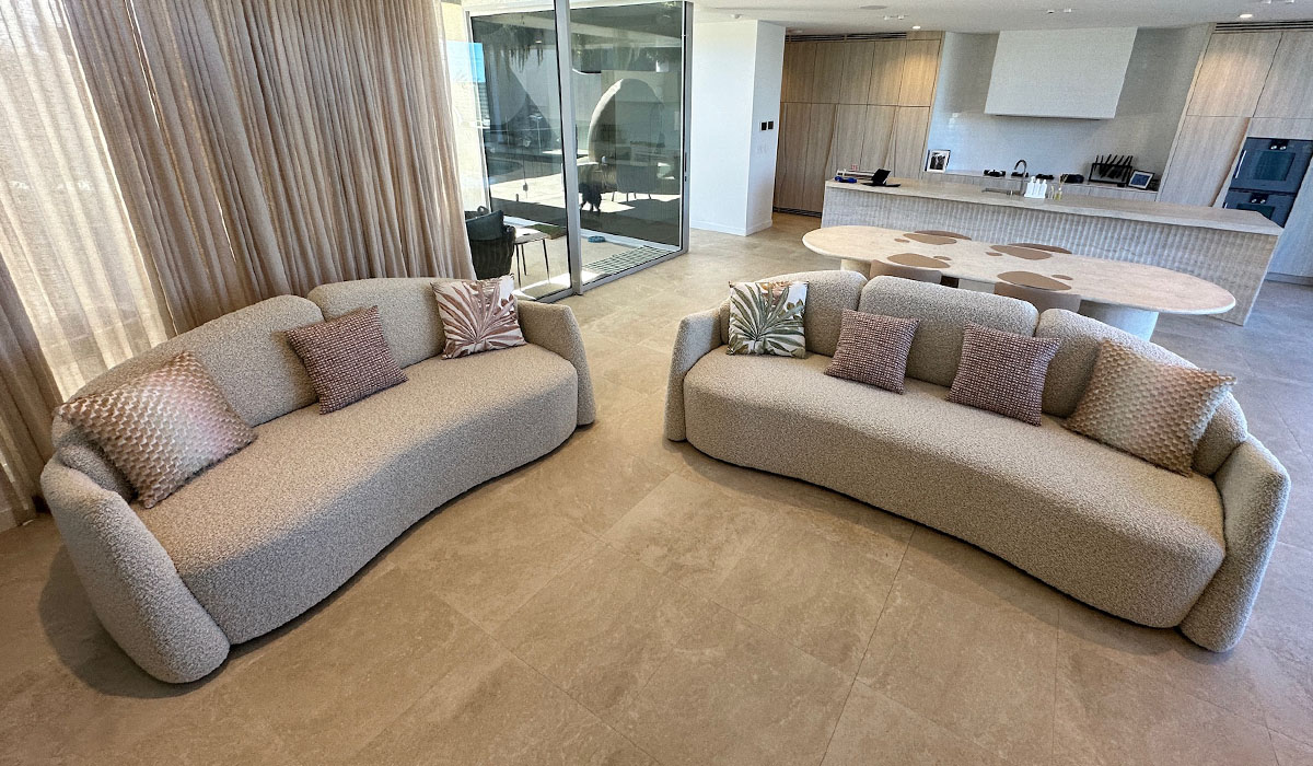 Luxury Custom Made Sofas for a Brisbane Home