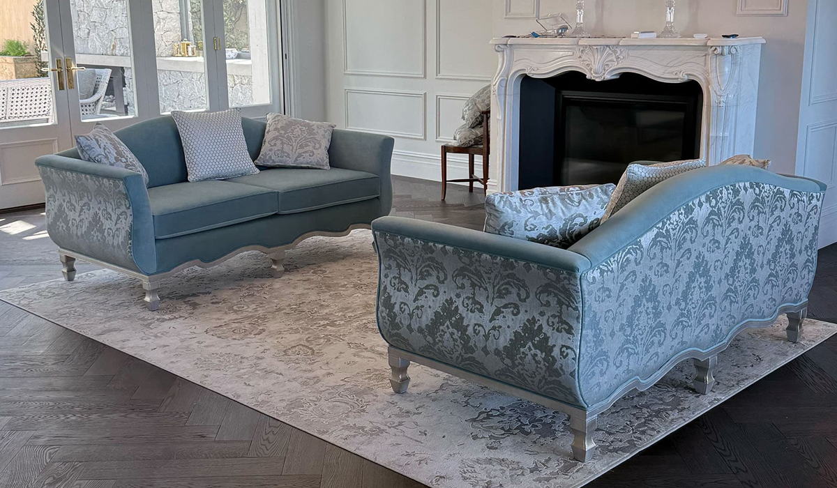 French Provincial Hamptons Custom Made Sofas for Refined Living