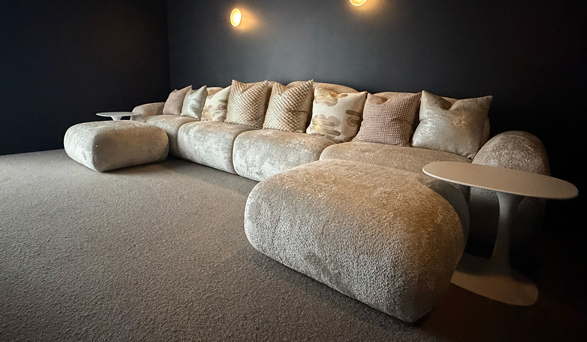 How a Master Designer Transforms a Luxury Sofa Into a Work of Art